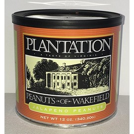 Jalapeno Peanuts - 12 ounce tin