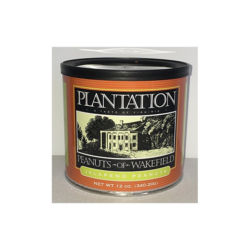 Jalapeno Peanuts - 12 ounce tin