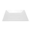 G.E.T. ML-90-W 12" Square Plate, White, Large
