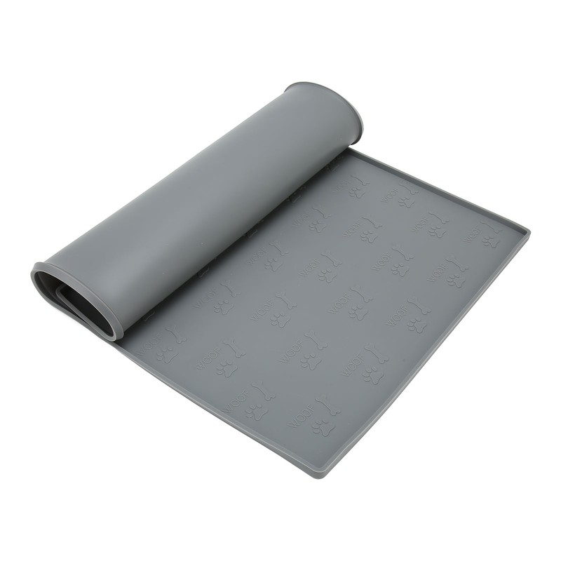 Pet Placemat Prevent Spill Dishwasher Safe Slip Proof Waterproof Silicone
