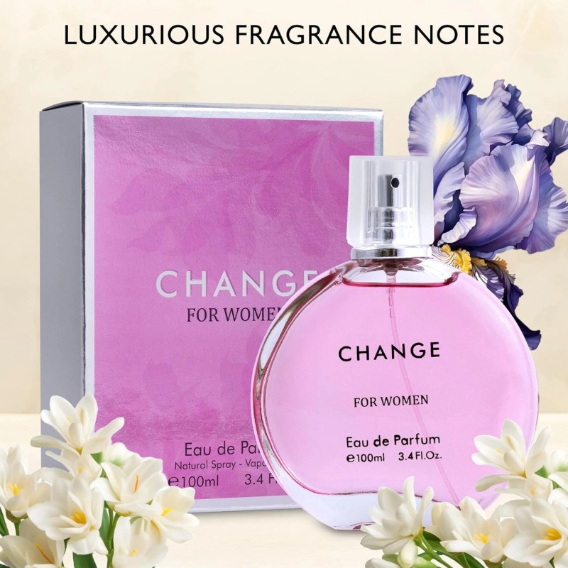 EAU DE PARFUM CHANGE FOR WOMEN PERFUME 3.4OZ