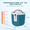 amocane Portable Sauna Steamer Pot 1.6L, Stainless Steel Steam Generator