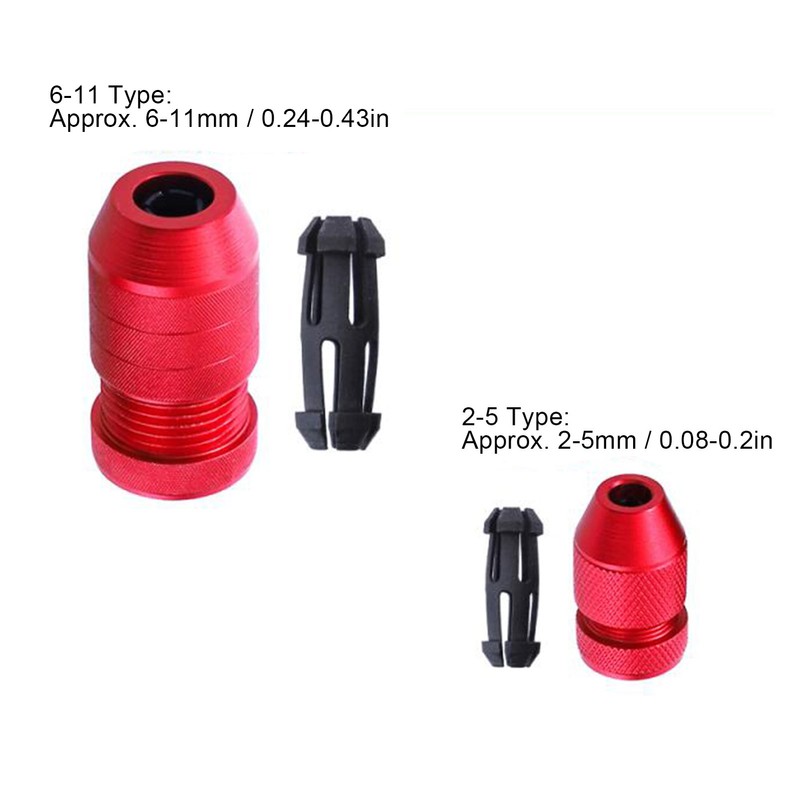 2Pcs Drill Depth Stop Collar Set Metric 2‑11mm Adjustable Limit