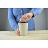 Rivers Plastic Wall Mug, Sleek, Beige