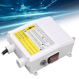 3.0HP Deep Well Pump Control Box 2.2KW, 70uf, 20A Household Submersible Switch Controller (US Plug 110V)