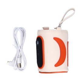 Portable Bottle Warmer Bag 26 Gears Temp Adjustable Universal USB Milk Warmer Cover for Travel Camping Home