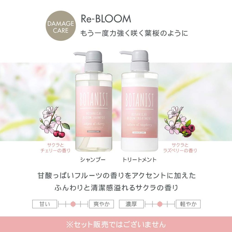 BOTANIST Botanical Treatment Hair Care Conditioner Gift Bloom Damage Care