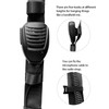 Radio Strap Holster for Firefighters, Adjustable Wide Shoulder Strap with