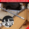 KUTIR Chainsaw Sharpener File Kit – 10 Pcs Chainsaw Sharpening