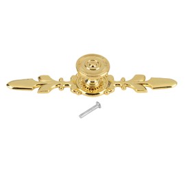 WPKD BLUEIY Furniture Handles, Retro European Style Furniture Drawer Cabinet Desk Door Knob Pull Handle Hardware Vintage Bronze Colour Zinc Alloy Furniture Knobs Home Decor (Golden)