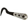 Showman Three Star Brown Steel Hoof Pick