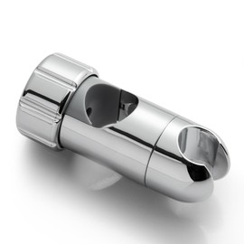 OFFO Grab Bar Hand Shower Bracket, Adjustable 30-32mm Diameter Handles Holder for Disabled, Detachable Slider Clamp Bathroom Safety Grab Bar, 360 Degree Rotation Holder,Chrome