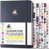 Clever Fox Planner 2nd Edition – Colorful Weekly & Monthly