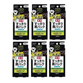 Kose Softymo Men's Medicated Nose Clean Pack (Blackhead Removing Strips), 10-sheet Pack [Quasi Drug]