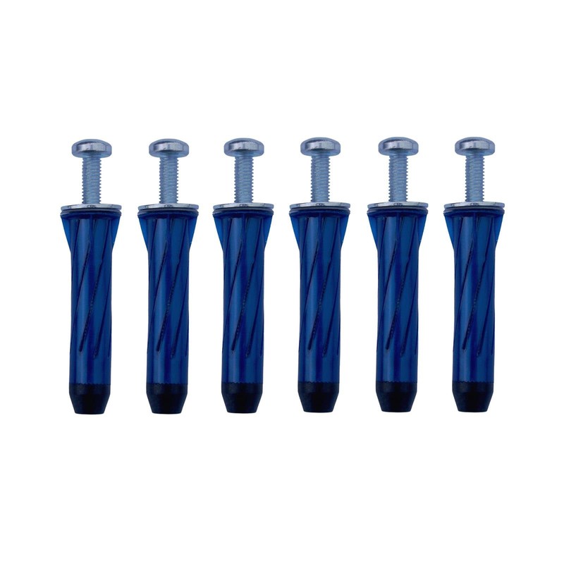 Expandette plasterboard Stud Wall fixings 6 Pack - 40kgs Load