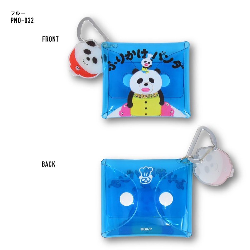 Marimocraft Clear Multi Case with Charm SS Panda Spoons and