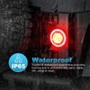 Partsam 10Pcs Red 4" Inch Round LED Trailer Tail Lights