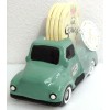 Hello Spring 5-PC SET 4 Coasters & Ceramic Retro Car