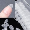 COLORBIRD Nail Tip, Ultra Thin, Short, Clear, 300 Pieces, Summer