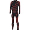 Bogotto Cool+ Undersuit, 1-Piece Functional Combo, black/red