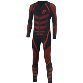 Bogotto Cool+ Undersuit, 1-Piece Functional Combo, black/red