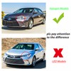 Headlights Assembly Pair for 2015 2016 2017 Toyota Camry LE/SE/XLE/XSE