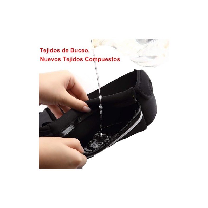 2 Pcs Cangurera Deportiva - Bolsa Deportiva con Cinturón Elastic