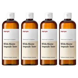 Witch Factory Manyo Factory Bifida Biome Ampoule Toner, 400ml, 4 pieces / 마녀공장 비피다 바이옴 앰플 토너, 400ml, 4개