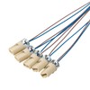 G9 Base Bulb Socket Ceramic Lamp Holder Halogen Beads with