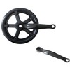 Ammaco Bike Chainset Single Ring Crankset 46 Teeth 6 Speed