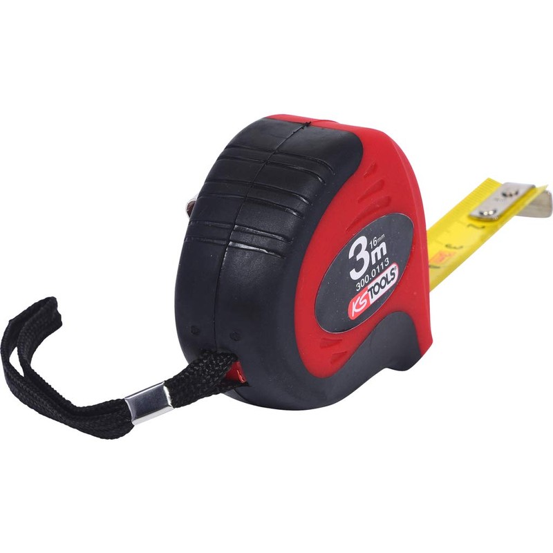 KS Tools 300.0114 PRECISION+ steel tape measure, 5mx19mm