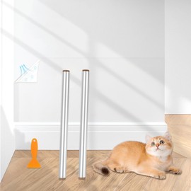 2 Rollen Antistatische Wandschutzfolie selbstklebend, 30 × 200 cm Pro Rolle, Klebefolie Möbel für Wände, Küchen, Tische, Türen auf Tischfolie Transparent