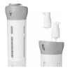 CL Dosificador Dispensador 4 Tanques Gel Shampoo Crema Y Mas