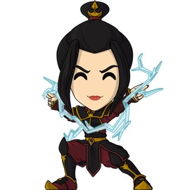 Azula Vinyl Figure, 4.9" Azula from Avatar The Last Airbender, High Detailed Collectible Figure - Youtooz Avatar The Last Airbender Collection