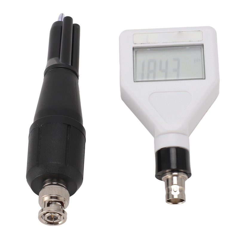 Soil PH Meter with Backlit LCD Display Multipurpose Fruit Meat