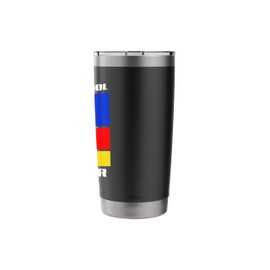 Retro Gaming Gift for Old School Gamer Geek Vintage 80s 90s Stainless Steel Insulated Tumbler