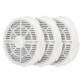 GL2103 HEPA Filter Replacement Compatible with RIGOGLIOSO, JINPUS, LTLKY, Frida Baby, Meleden,SY900S and More Air Purifiers, 4 Inch 3-in-1 Activated Carbon and True HEPA Filters (3-Pack)