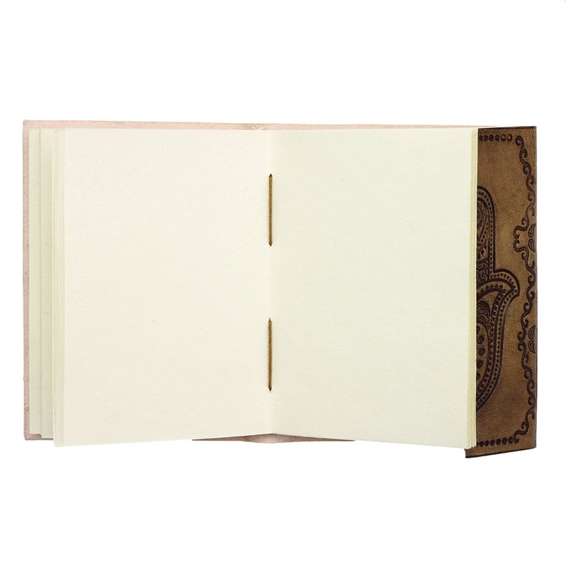 Leather Notebook - Light Brown - Sketchbook - Diary -