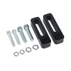 Passenger 3/4" Floorboard Extension Kit Fit Harley Touring 2010-2021 (Black)