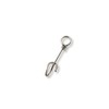Mustad Fastach Clip/Snap Fishing Terminal Tackle in Black –Size 4