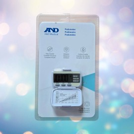A&D AND A&D Pedometer Step Counter Flip Screen Waist Clip New