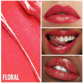 MAYBELLINE Green Edition Butter Cream High-Pigment Bullet Lipstick, Floral,