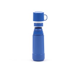 Valira Reus Fun-Insulated Double Wall Vacuum Bottle with 1/2 L, Blue