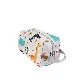 HAMUR HOME Bolsa Reutilizable Impermeable para Pañales, Trajes de Baño y Ropa de Gimnasio – Organizador de Viaje con Forro Protector, Diseño Animal