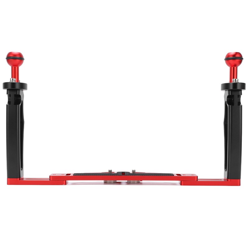 Dual Handle Tray Stabilizer Rig Diving Underwater Camera Housing Tray