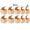 Kraft Gift Boxes 10 Pack (4 x 4 x 3)