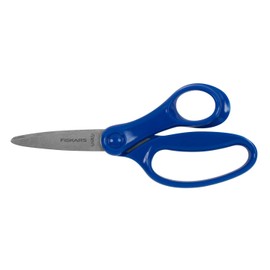 Fiskars Children's Scissors for Big Children Aged 8 - 11 Years, Right-Handed, Length: 15 cm, Blue, 1067849