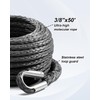 Kolvoii Winch Rope Extension 3/8 Inch x 50 Ft 26,500