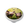 Gotham Decor Pigs in Daisies Ceramic Drawer Knob