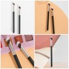 Yardwe Brocha Correctora de Ojeras Elf Punta Angular y Fibras